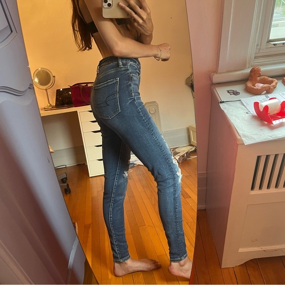 AE Ripped jeans 💙 - Picture 3 of 4